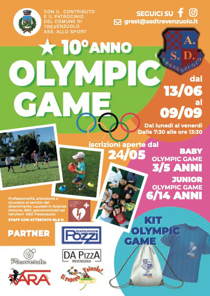 Volantino Olympic Camp 10