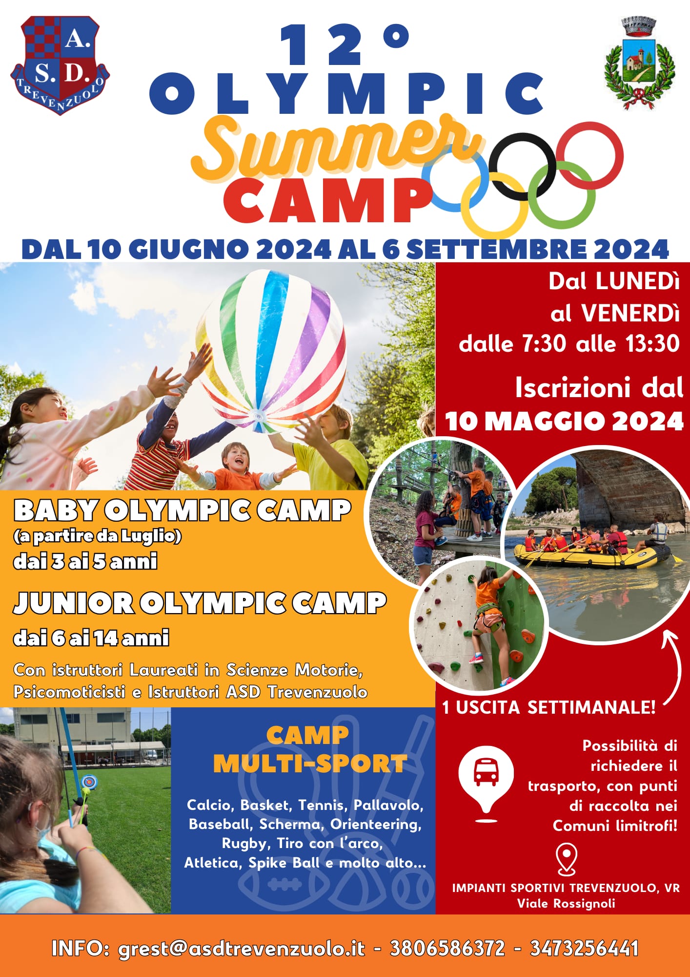 Locandina Olympic Camp 12